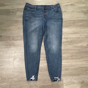 Maurices XL All Button Jeans